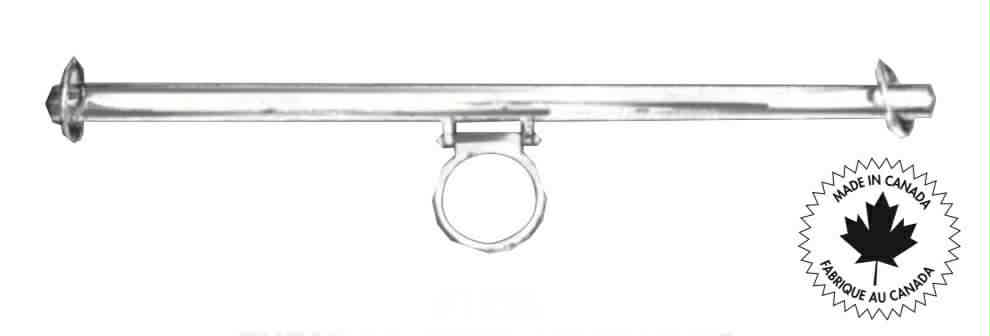 barre neck yoke chrome