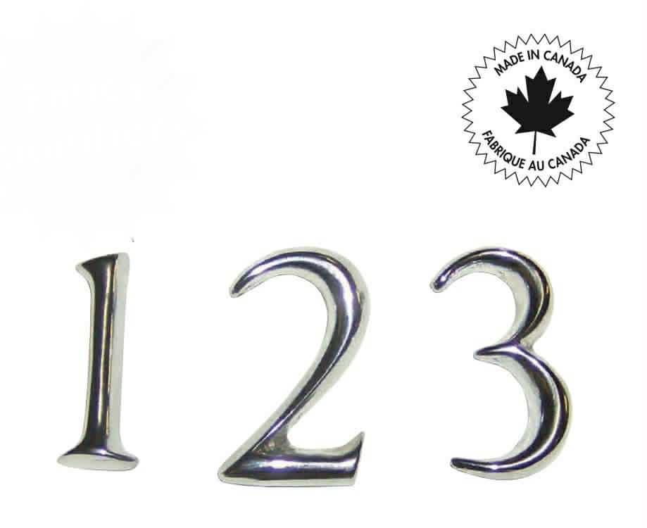 numero chrome 0 a 9 
