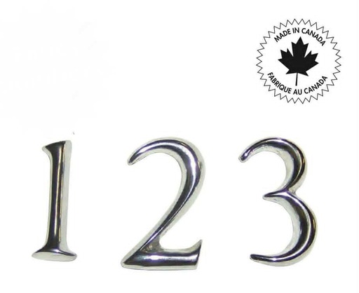 numero chrome 0 a 9 